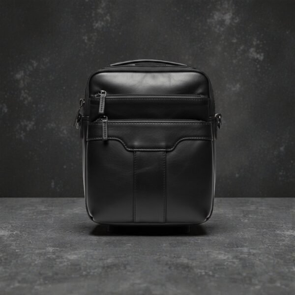 Sacoche Homme en Cuir de Vachette Élégante