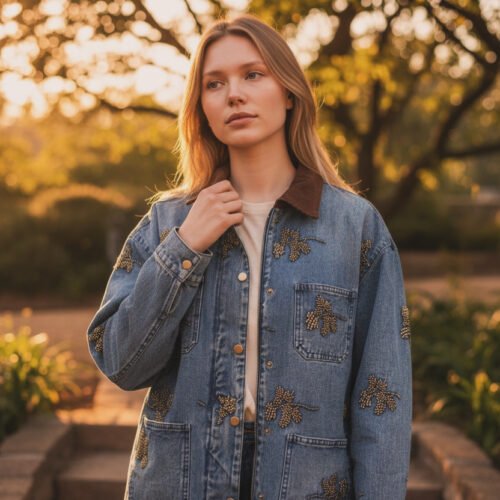 92B6F5AF-7C1F-44B9-A451-D69082B3FEBD Veste jeans perle