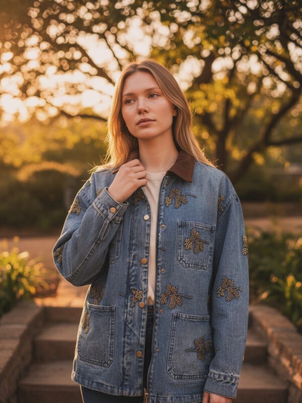 92B6F5AF-7C1F-44B9-A451-D69082B3FEBD Veste jeans perle