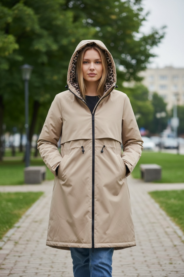 Parka léopard