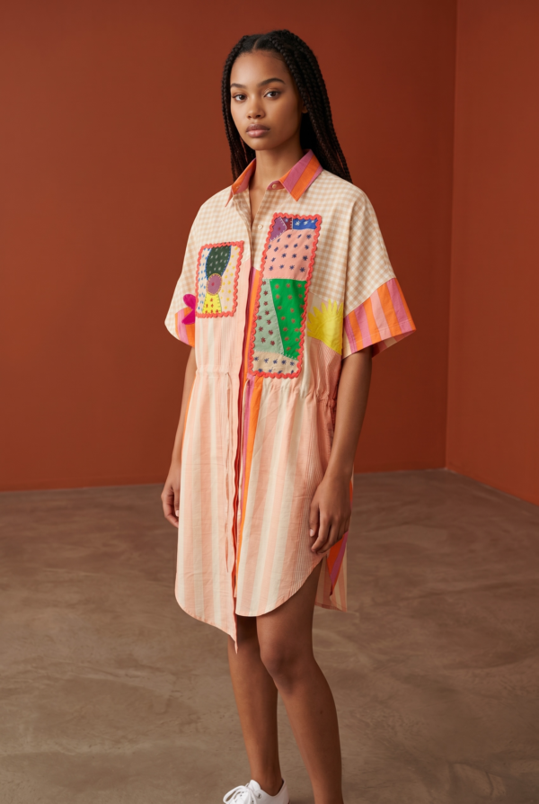 Robe bianca 100% coton