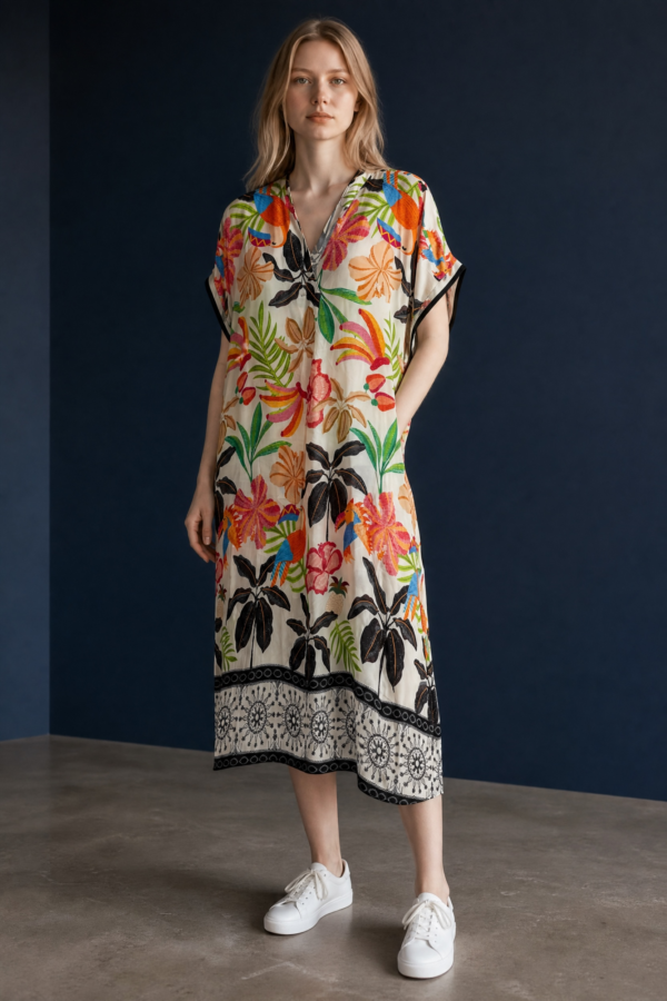 Robe fleurs