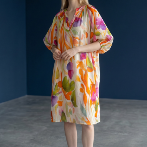 Robe fleurs