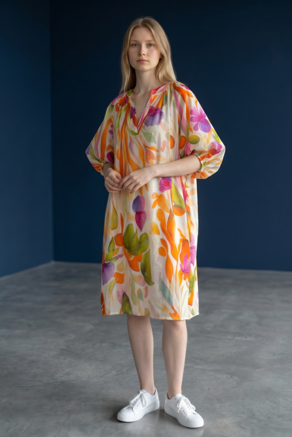 Robe fleurs