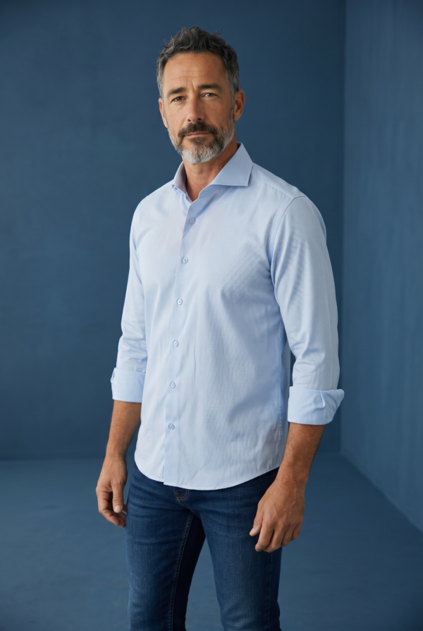 Photoroom_20260618_142004 Chemise slim fit 65% coton 35% polyester