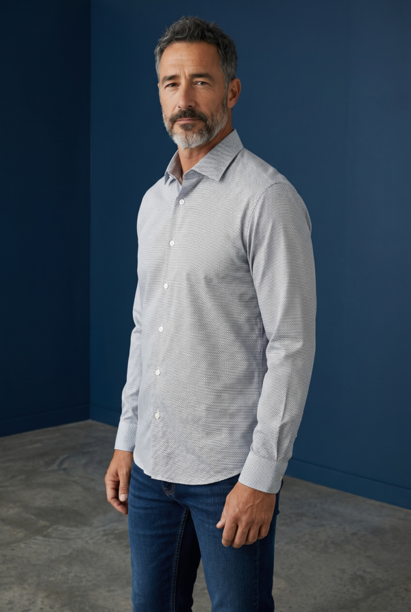 Photoroom_20260618_151922 Chemise slim fit 65% coton 35% polyester